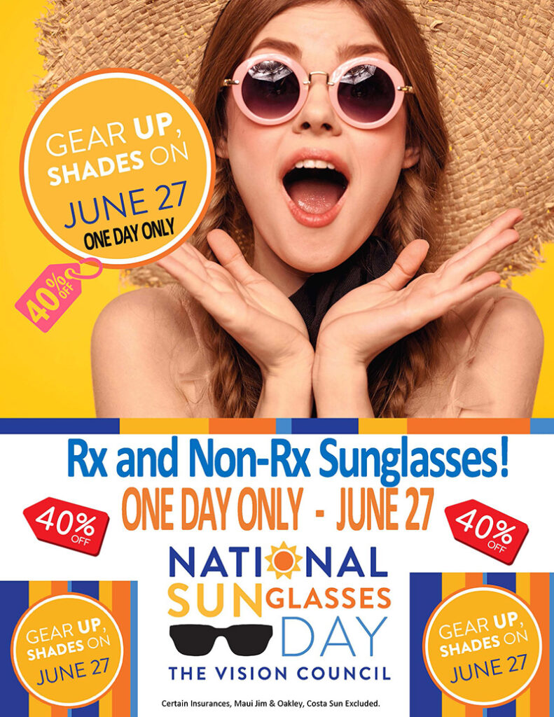 Sunglass Day Sale