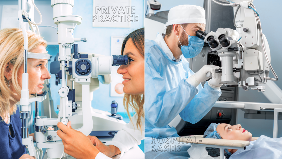 Private Practice vs. Hospital-Based eye doctors in louisville